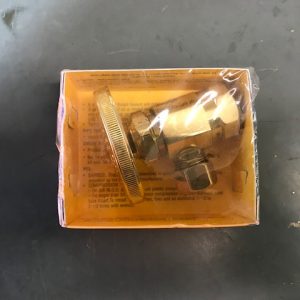 IRON PIPE ANGLE STOP 1/2" FIP INLET X 3/8" OD TUBE OUTLET